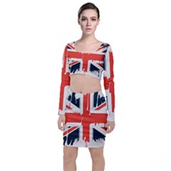 Union Jack England Uk United Kingdom London Top And Skirt Sets by uniart180623