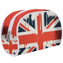 Union Jack England Uk United Kingdom London Make Up Case (large) by uniart180623