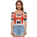 Union Jack England Uk United Kingdom London Button up blouse View1