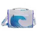 Wave Tsunami Tidal Wave Ocean Sea Water Satchel Shoulder Bag View3