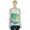 Waves Ocean Sea Tsunami Nautical Painting Side Drop Tank Tunic View2