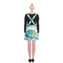 Waves Ocean Sea Tsunami Nautical Painting Suspender Skater Skirt View2