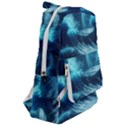 Moonlight High Tide Storm Tsunami Waves Ocean Sea Travelers  Backpack View2