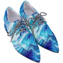 Tsunami Waves Ocean Sea Nautical Nature Water Pointed Oxford Shoes View3