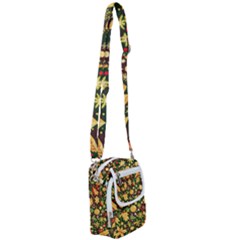 Christmas Pattern Shoulder Strap Belt Bag