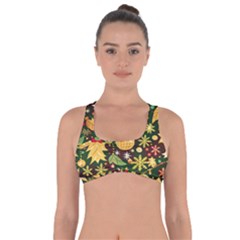 Christmas Pattern Got No Strings Sports Bra