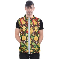 Christmas Pattern Men s Puffer Vest