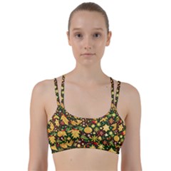 Christmas Pattern Line Them Up Sports Bra