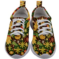 Christmas Pattern Kids Athletic Shoes