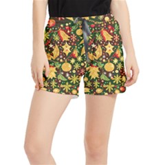 Christmas Pattern Women s Runner Shorts