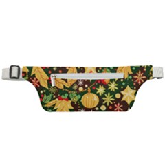 Christmas Pattern Active Waist Bag