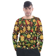 Christmas Pattern Men s Long Sleeve Raglan T-shirt