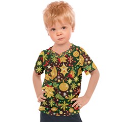 Christmas Pattern Kids  Sports T-shirt