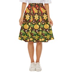 Christmas Pattern Classic Short Skirt