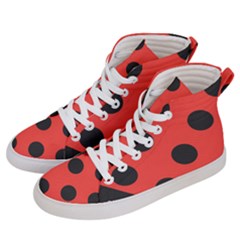 Abstract-bug-cubism-flat-insect Women s Hi-top Skate Sneakers by Ket1n9