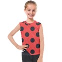 Abstract-bug-cubism-flat-insect Kids  Mesh Tank Top View1