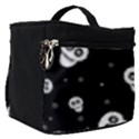 Skull Pattern Make Up Travel Bag (Small) View1