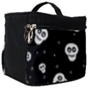 Skull Pattern Make Up Travel Bag (Big) View1