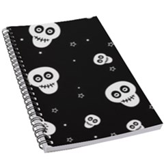 Skull Pattern 5 5  X 8 5  Notebook by Ket1n9