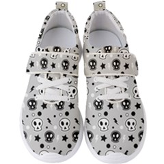 Skull-pattern- Men s Velcro Strap Shoes by Ket1n9