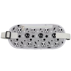 Skull-pattern- Rounded Waist Pouch by Ket1n9