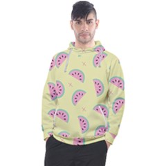 Watermelon Wallpapers  Creative Illustration And Patterns Men s Pullover Hoodie by Ket1n9