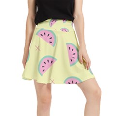 Watermelon Wallpapers  Creative Illustration And Patterns Waistband Skirt by Ket1n9