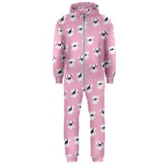 Girly Girlie Punk Skull Hooded Jumpsuit (men) by Ket1n9