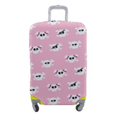 Girly Girlie Punk Skull Luggage Cover (small) by Ket1n9