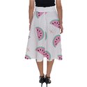 Watermelon Wallpapers  Creative Illustration And Patterns Perfect Length Midi Skirt View2