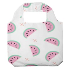 Watermelon Wallpapers  Creative Illustration And Patterns Premium Foldable Grocery Recycle Bag by Ket1n9