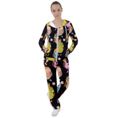 Cute Owls Pattern Women s Tracksuit by Ket1n9