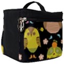 Cute Owls Pattern Make Up Travel Bag (Big) View1