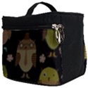 Cute Owls Pattern Make Up Travel Bag (Big) View2