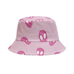 Alien Pattern Pink Bucket Hat by Ket1n9