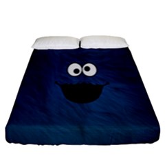 Funny Face Fitted Sheet (king Size)