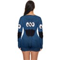 Funny Face Long Sleeve Boyleg Swimsuit View4