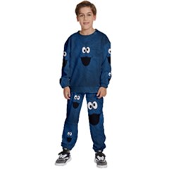 Funny Face Kids  Sweatshirt Set by Ket1n9