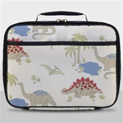 Dinosaur Art Pattern Full Print Lunch Bag by Ket1n9