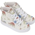 Dinosaur Art Pattern Kids  Hi-Top Skate Sneakers View3