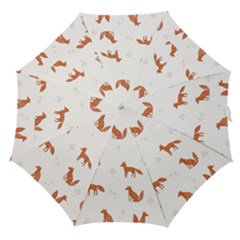 Fox Animal Wild Pattern Straight Umbrellas by Ket1n9