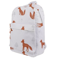 Fox Animal Wild Pattern Classic Backpack by Ket1n9