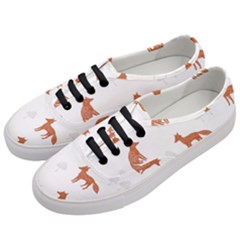 Fox Animal Wild Pattern Women s Classic Low Top Sneakers by Ket1n9