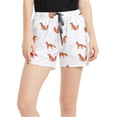 Fox Animal Wild Pattern Women s Runner Shorts by Ket1n9