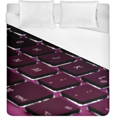 Computer Keyboard Duvet Cover (king Size) by Ket1n9