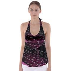 Computer Keyboard Tie Back Tankini Top by Ket1n9