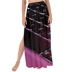 Computer Keyboard Maxi Chiffon Tie-up Sarong by Ket1n9