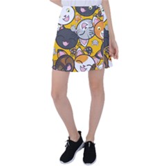 Cats-cute-kitty-kitties-kitten Tennis Skirt by Ket1n9