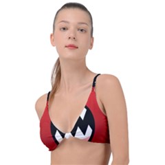 Funny Angry Knot Up Bikini Top by Ket1n9