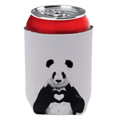 Panda Love Heart Can Holder by Ket1n9